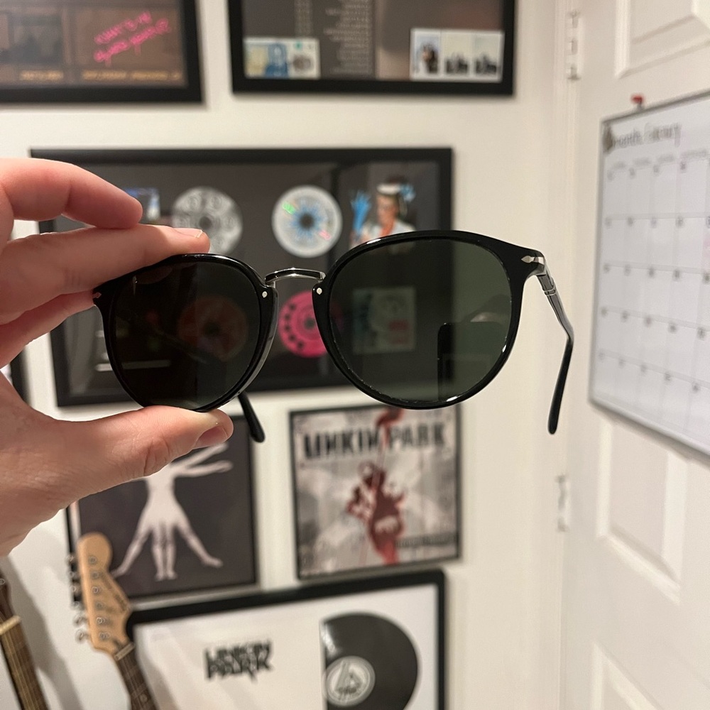 Persol Black Sunglasses - Picture 2 of 4